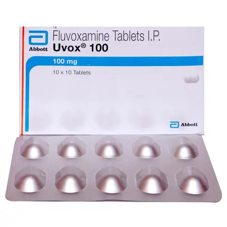 buy genuine drugs brand luvox uvox 100 mg tablet abbott
