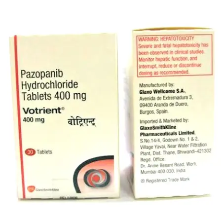 buy genuine drugs brand votrient 400 mg tablet glaxosmithkline.