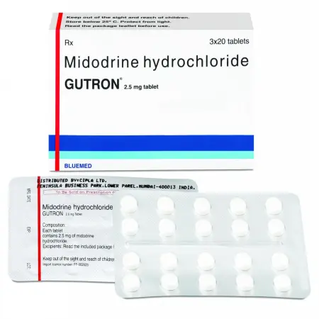 buy genuine drugs generic midodrine hydrochloride 2.5 mg tablet