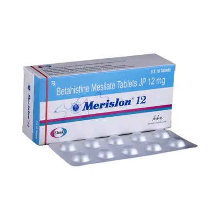 buy genuine drugs brand merislon 12 mg tablet eisai