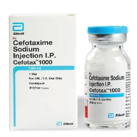 buy genuine drugs generic cefotaxime sodium 1g 5ml vial