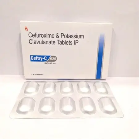 buy genuine drugs generic cefuroxime clavulanic acid 500 mg 125 mg tablet