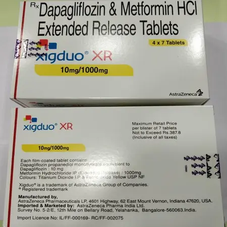 buy genuine drugs brand xigduo xr 10 mg 1000 mg tablet astrazeneca