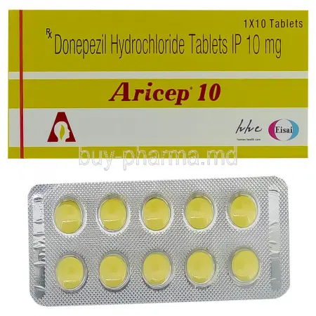 buy genuine drugs brand aricept aricep 10 mg tablet eisai