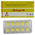 buy genuine drugs brand aricept aricep 10 mg tablet eisai